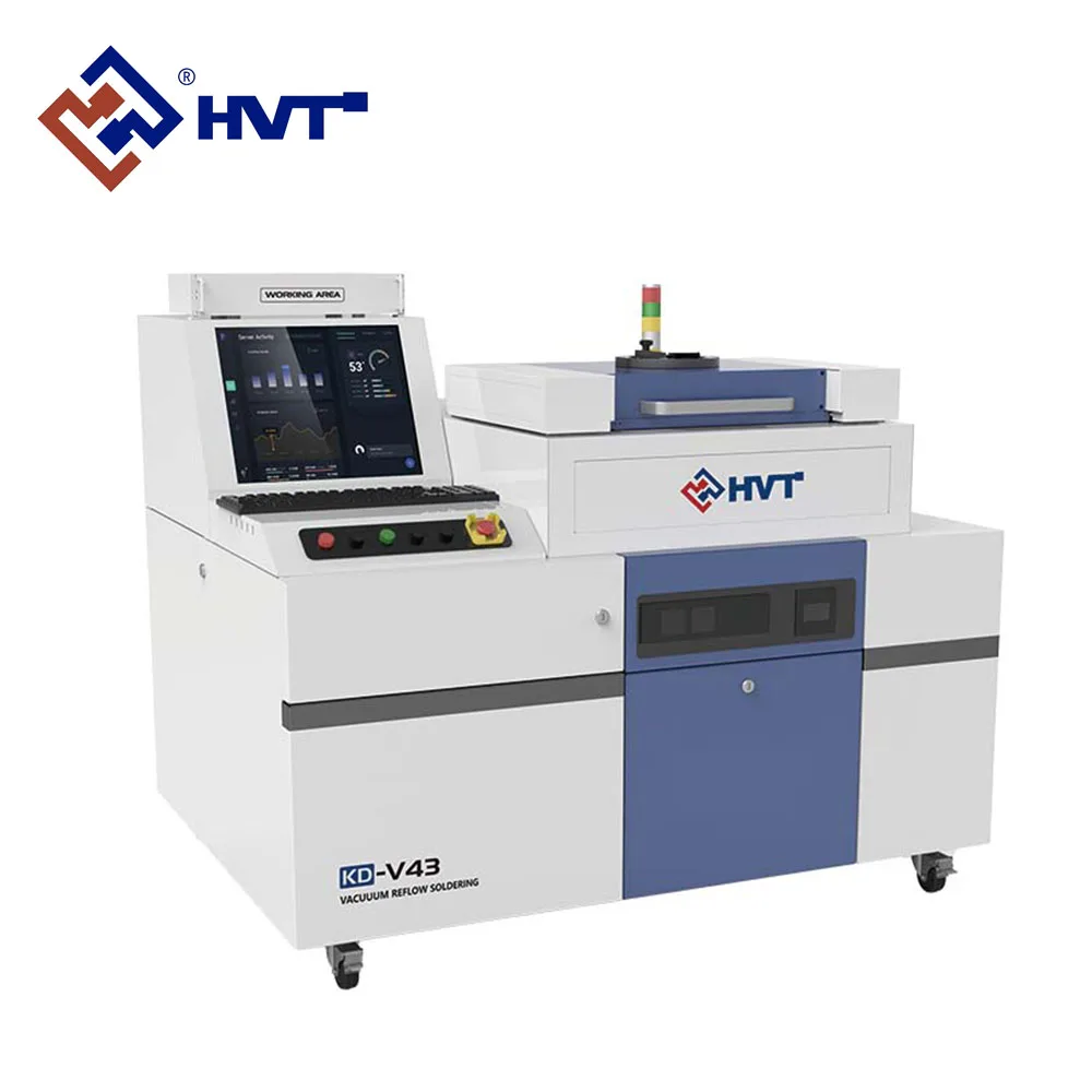 Lab mini vacuum oven IR soldering oven under vacuum brazing oven for component chip