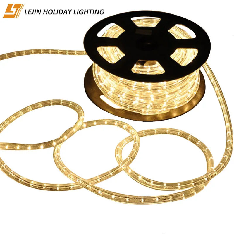 Рекламная Высококачественная Водонепроницаемая светодиодная веревка для наружного освещения сделано в Китае