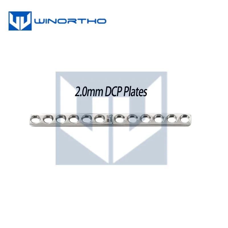 2.7mm veterinary DCP Orthopedic Plate Stainless Steel trauma bone plates animal dynamic compression