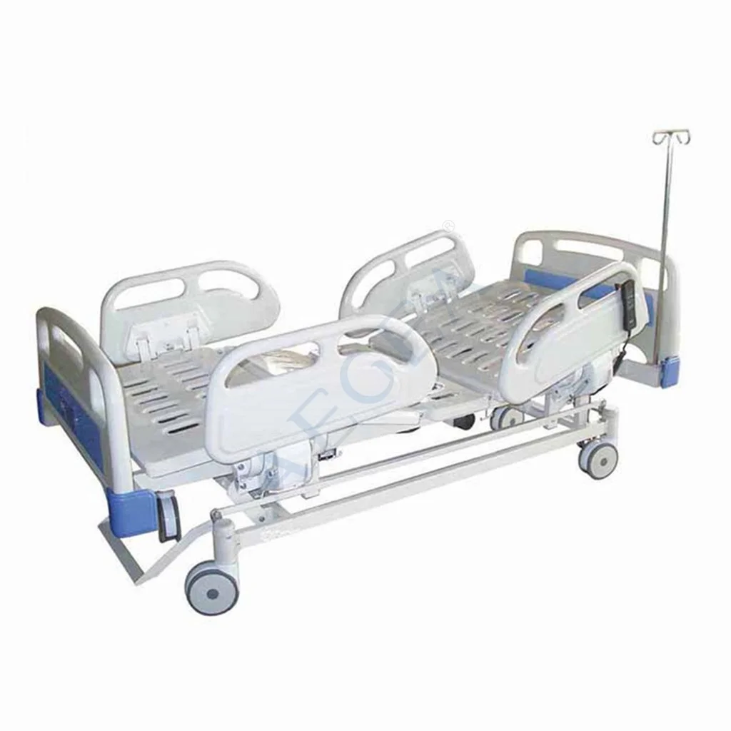 AG-BM003 Electric hospital patient intensive care motorized movements electric facial semi fowler beds