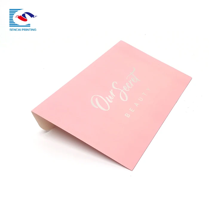 custom Printing logo pink luxury wedding paper thank you gift card for invitation business cardboard packaging envelope
