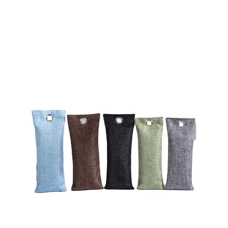 Custom Factory Wholesale Green Bamboo Charcoal Bag Activated Charcoal Air Purifying Bag Use For Shoes