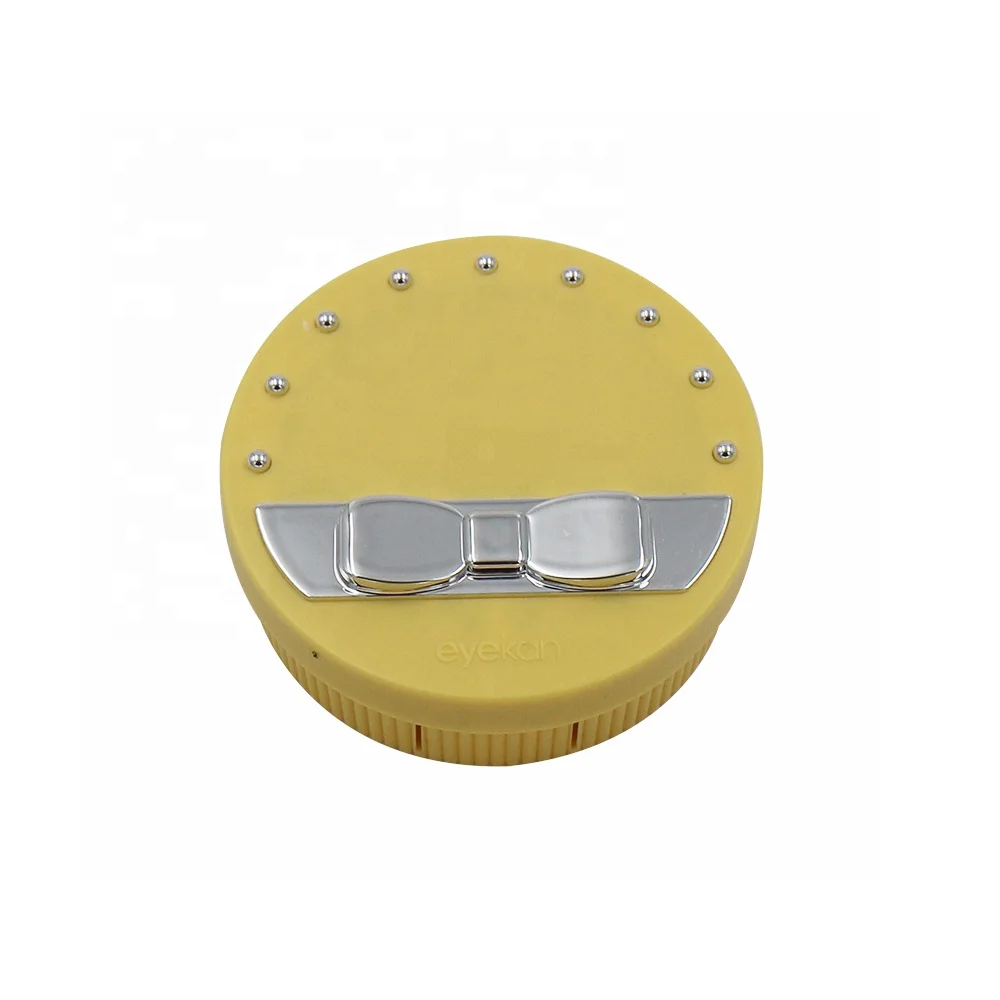 kaida contact lens box factory directly selling clear contact eye lenses plastic contact lens case