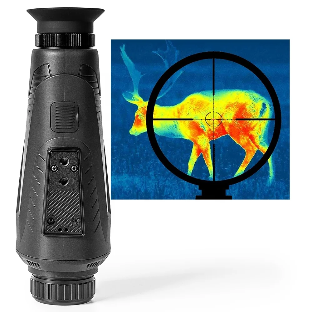 HTI Thermal Scope  Forest Version Monocular Thermal Camera Night Vision Infrared Optical Resolution For Outdoor Exploration