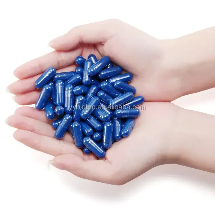 OEM/ODM E6 E18 E25 E40 healthcare supplements health and beauty Pure phycocyanin capsule