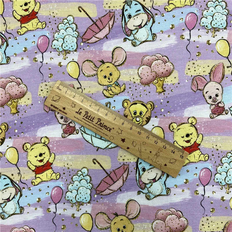 New Original Digital Characters  Printing Gots Cotton Price Per Meter 100 Cotton Fabric