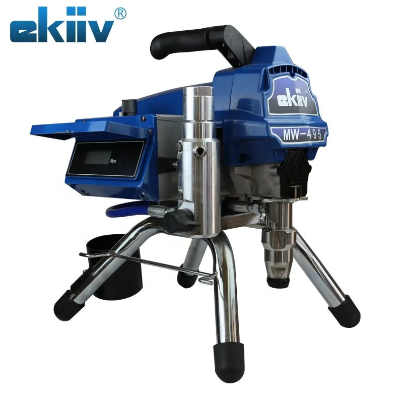 EKIIV M495 2200 Вт мощный новый газовый безвоздушный распылитель краски станок для окраски с Ce