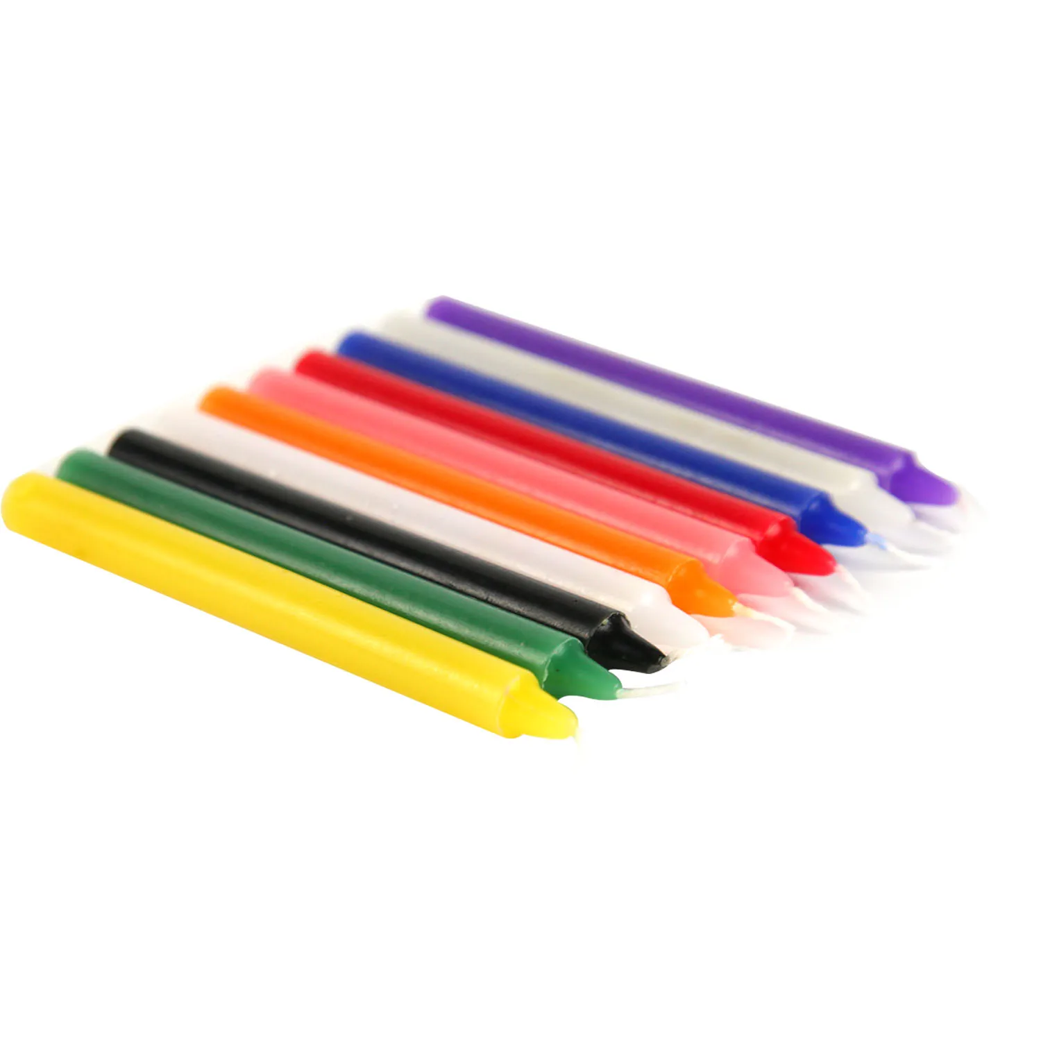 Неароматизированные конусные свечи для заклинаний, ритуалов, празднования дня рождения