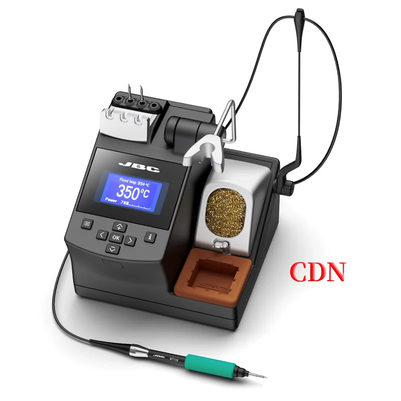 Новый продукт JBC CDN NT115 Nano ручка в комплекте интегрированная высокоточная паяльная станция для микропайки