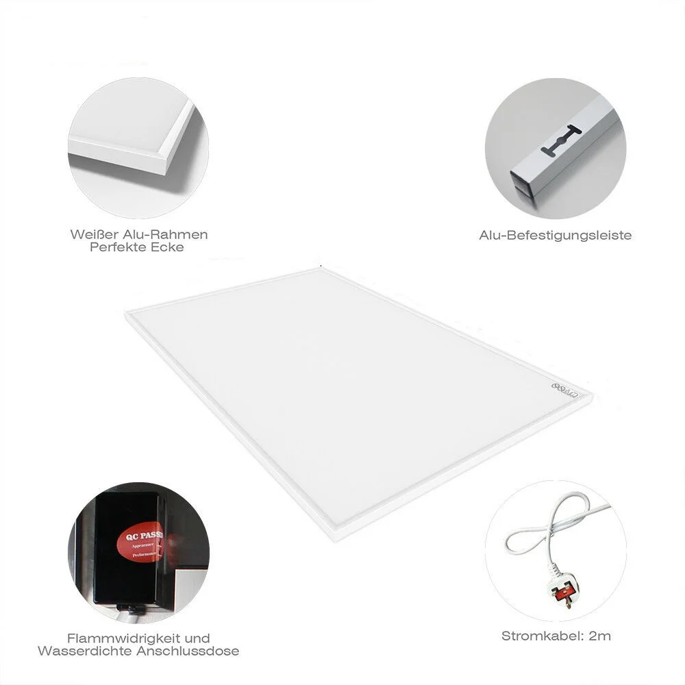 Indoor Use 900W Large Room Electric Heater Far Infrared Heating Panel Ceiling Mounted