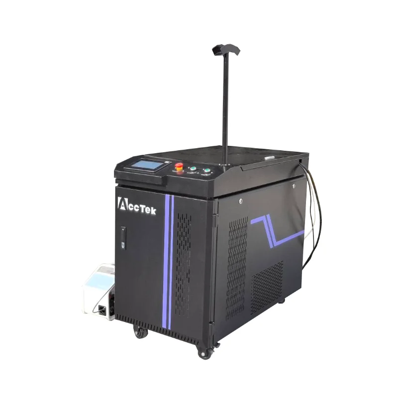 2024 Jinan Factory 3 in 1 Fiber Laser Cleaning Welding Cutting Machine 1-3kw Raycus European Warehouse Available