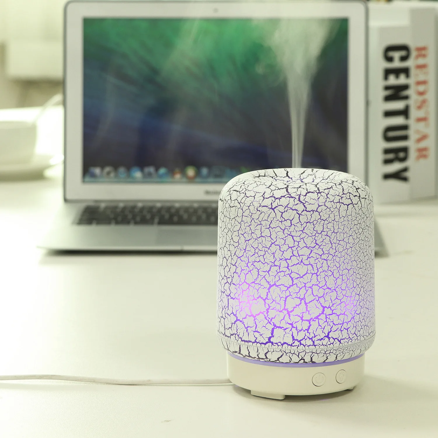 2024 Innovative New Scent Fragrance Essential Oils  Aroma Diffuser 200 ML Cracked Humidifier