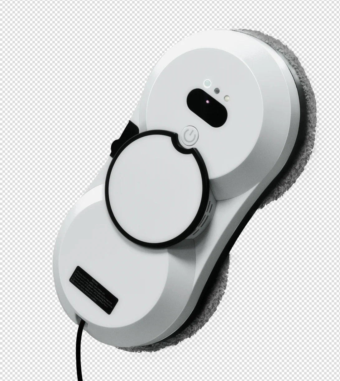 LIECTROUX HCR-10 self spray water window cleaner robot for window cleaning