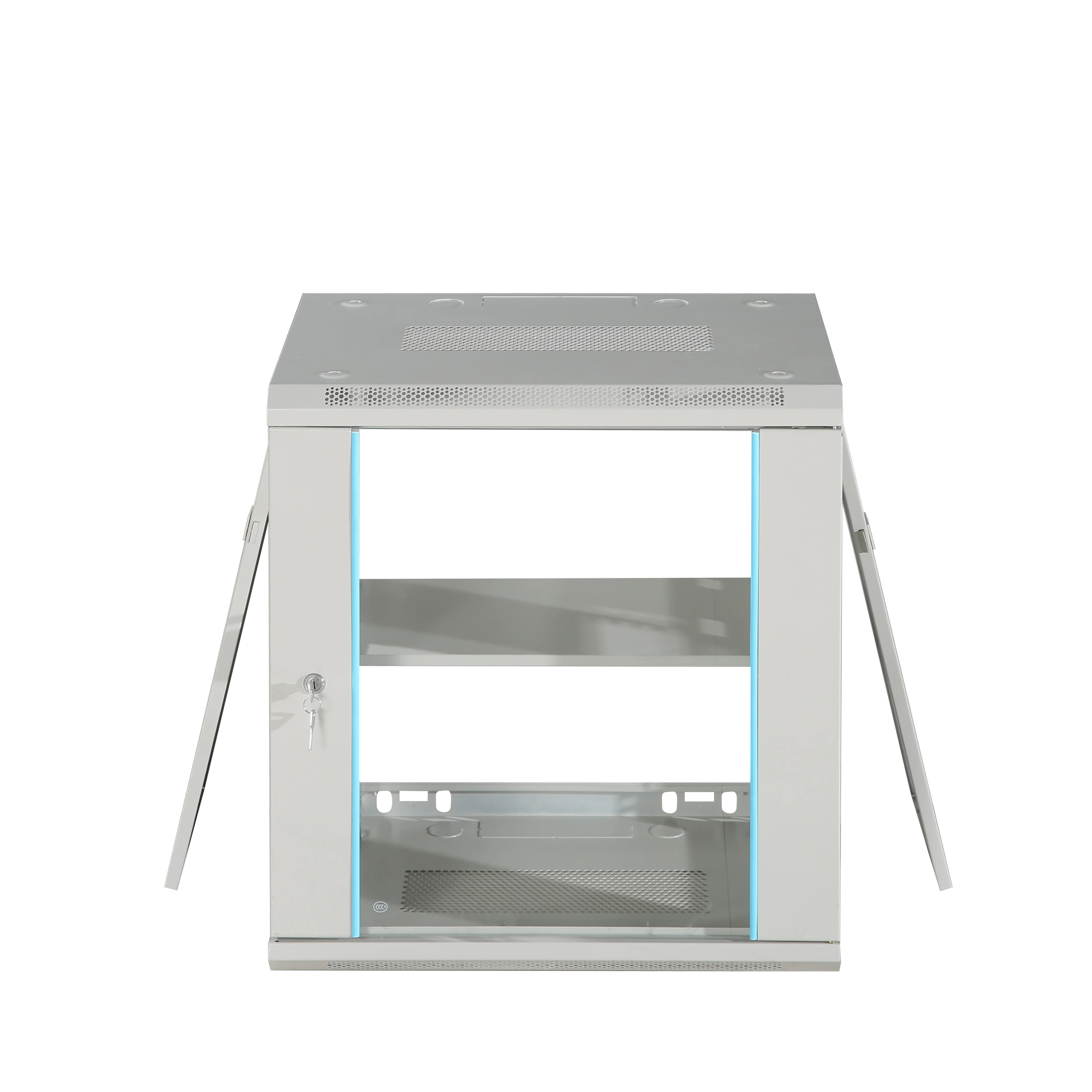 Internet Servers School Equipment Rack Mount Frame Server Lock Microdata Center 15U Rackmount Telecom Cabinets