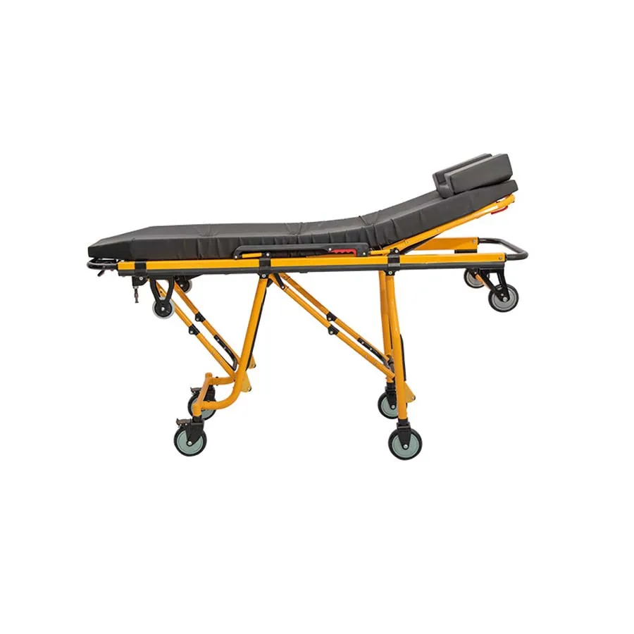 Emergency Rescue Automatic Loading Ambulance Stretcher Trolley Stretcher Rolling Bed