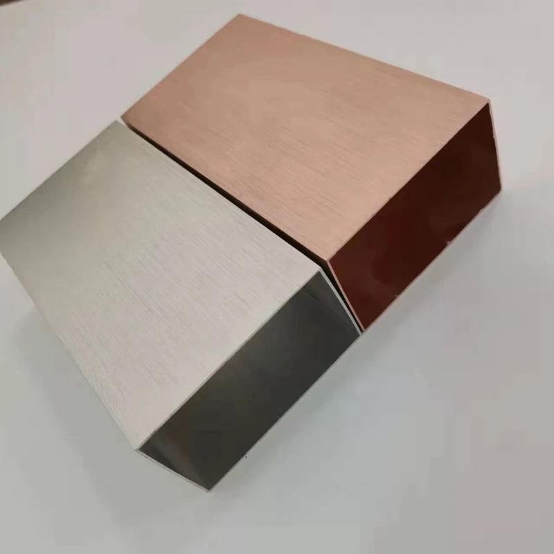 Powder Coated Aluminum Square Hollow Tube Section Profile Square Aluminum Tubing Manufacturer Price Aluminum Pipe Tube Telescope