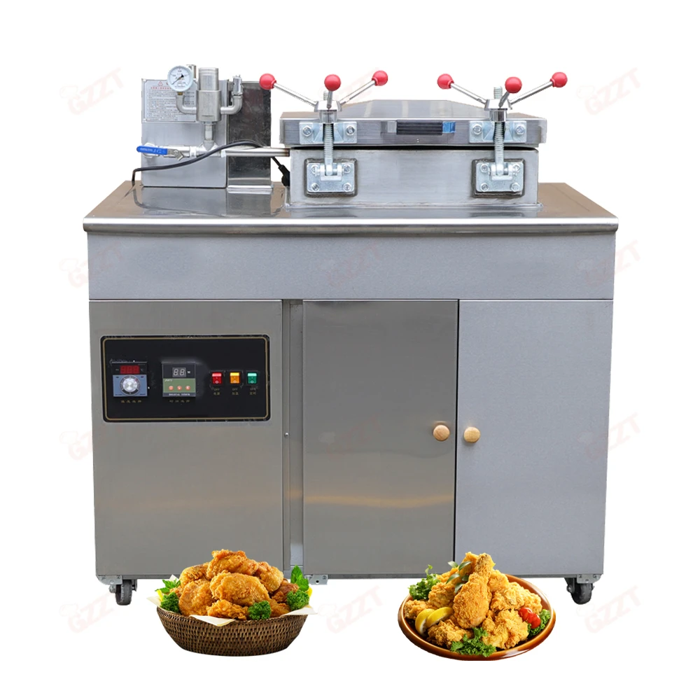 30l Commercial Gas Electric Double Use Deep Fryer Stove Oven Chicken Fried High Pressure Frying Machine