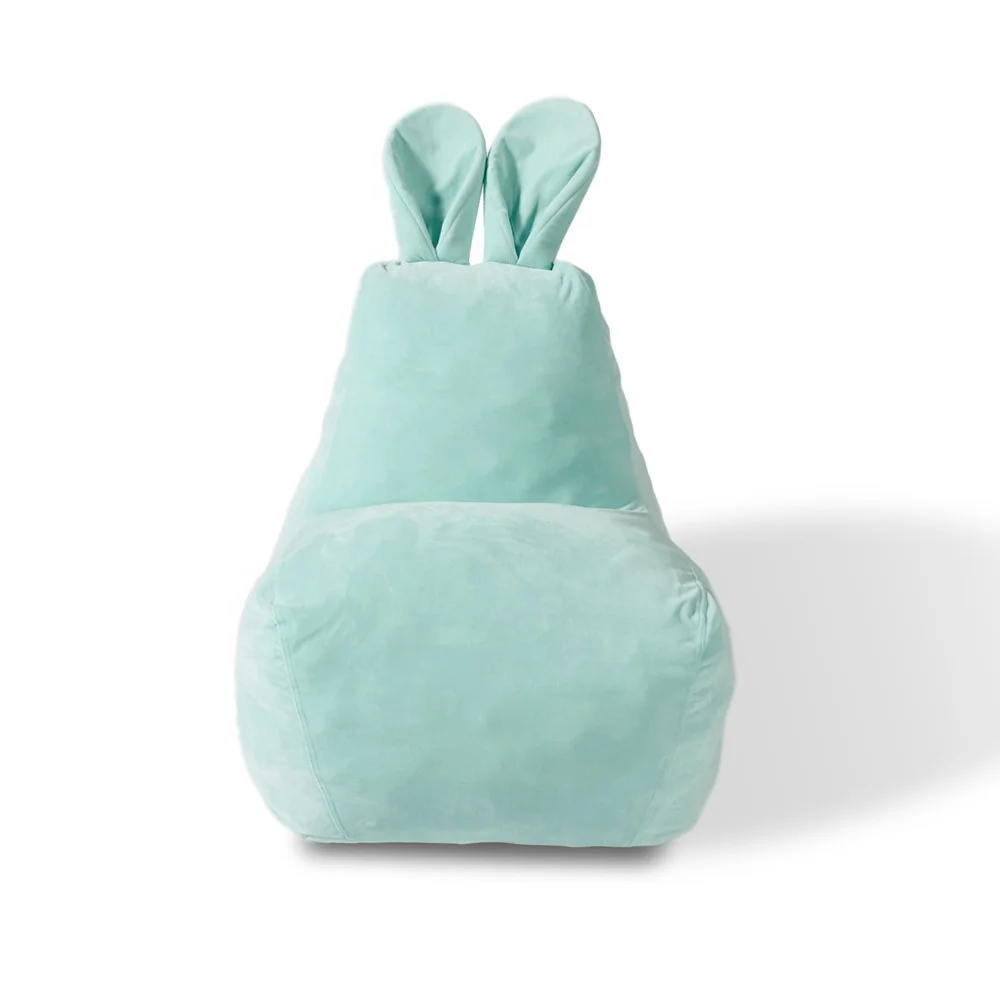 Rabbit sofa chair flannelette skin friendly bean bag home can be disassembled and washed high elastic seat