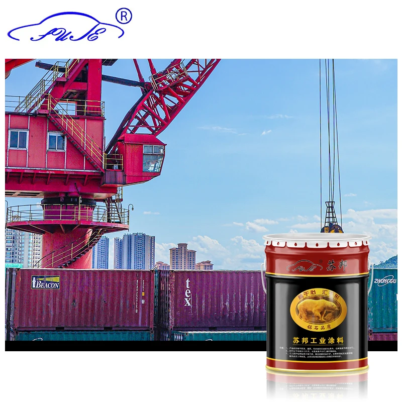 Chinese Supplier Heat Resistance Paint Inorganic Zinc Silicate Workshop Primer  Coatings For Pre-treatment Line Workshop