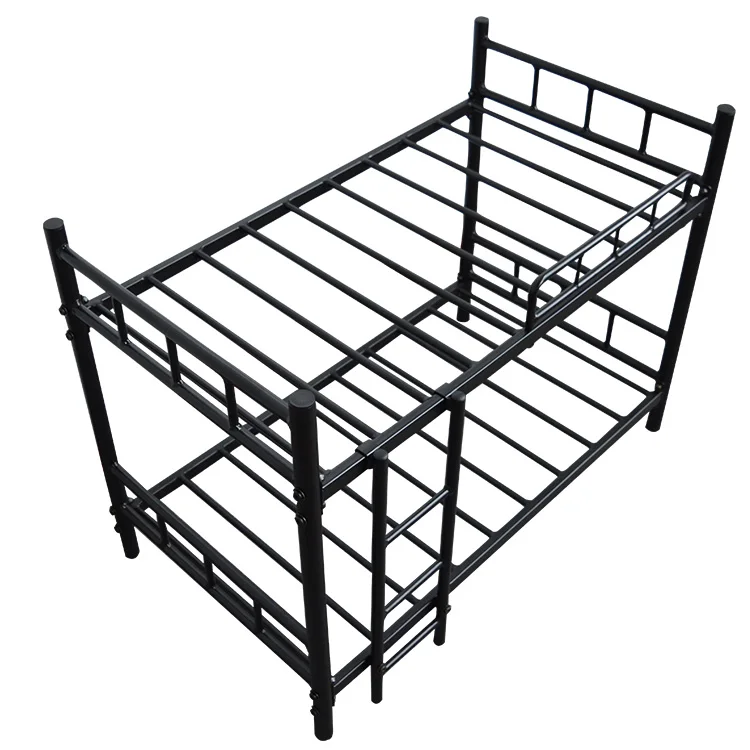 Design Decker Iron Bunk Double Bed For Student Dormitory