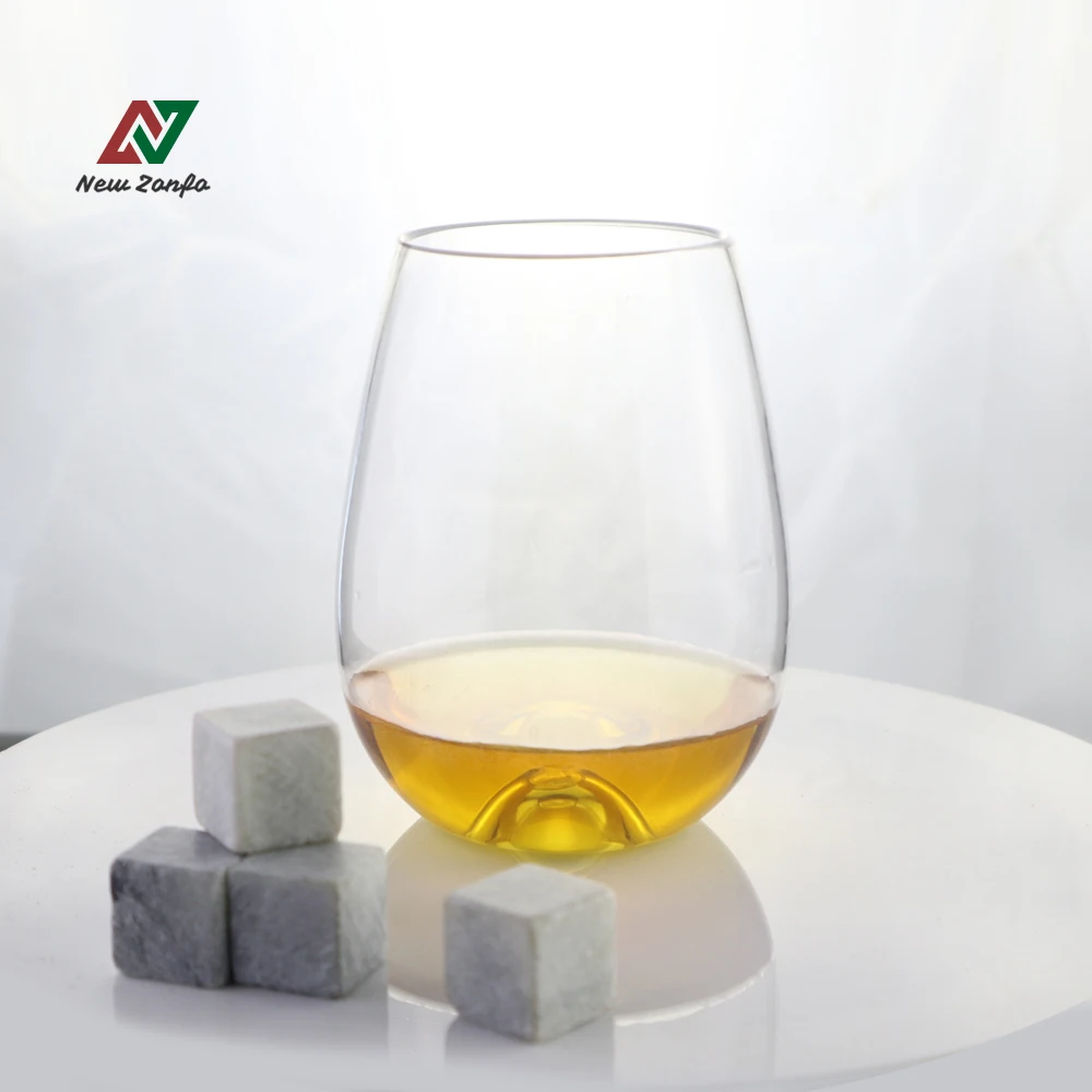 
High Quality 8oz 10oz 16oz Stemless Wine Glass New Style Unbreakable Wine Glasses drinkware for party 