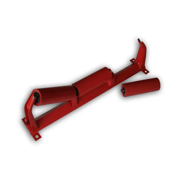 Conveyor system conveyor dedicated idler roller group with bracket