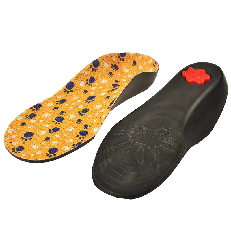 Children Arch Support Orthotic PU Flat Foot Foot Valgus Insole