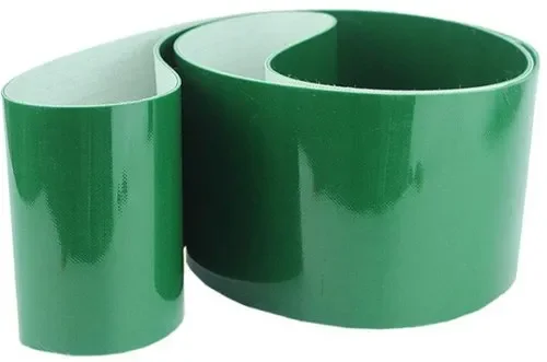 Blue green color food grade pvc belt for conveyor use