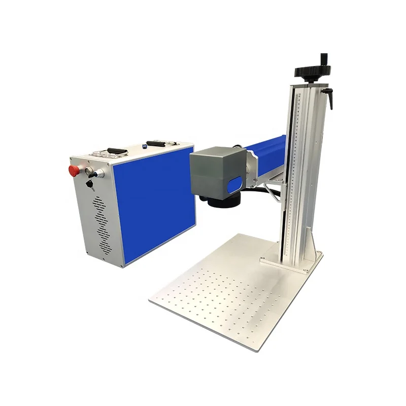 Волоконная лазерная маркировочная машина для металлических кружек табличка 20 Вт 30 50