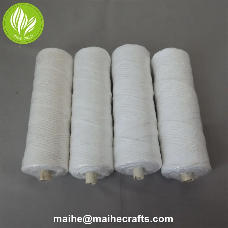 21strands Candle Wick Roll Braided Candle Wick Spool