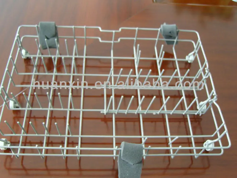 Kitchen Metal Wire Stainless Steel Dishwasher Rack Basket