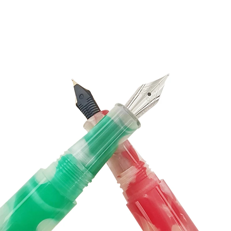 High quality hot sale wholesale plated fountain pen kits gold white ink pot for fountain pen