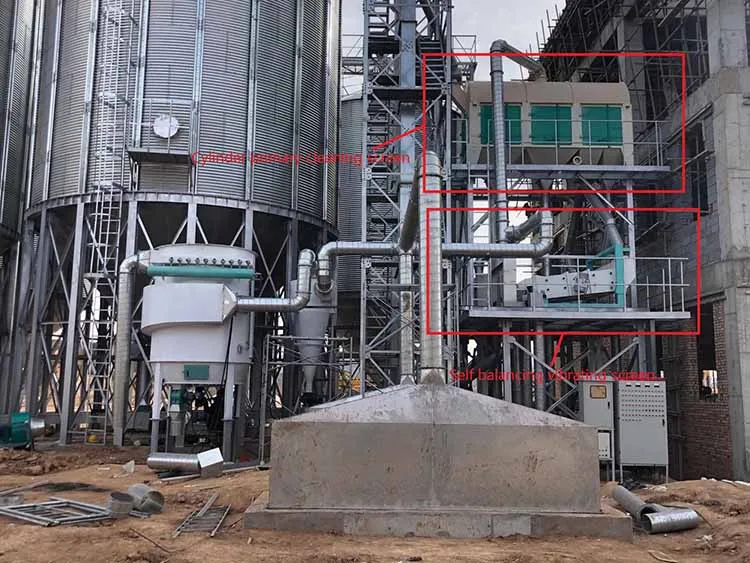 100 Ton Grain Wheat Storage Corrugated Steel Grain Silo Price