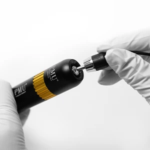 Super Quality Black Gold 701 Model PMU Rotary Tattoo Machine Wireless Permanent Makeup