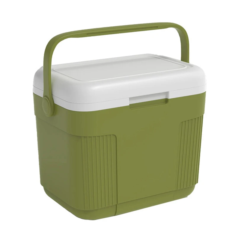 Chest Cooler Box Dual-purpose Car Barbecue Camping Travel Fresh-keeping Multifunctional Portable Ice 22L Food Outdoor Cuboid
