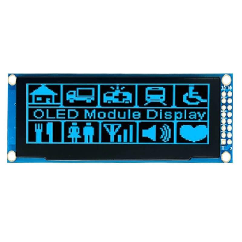  3 12 дюймовый OLED-дисплей 256*64 точки графический ЖК-дисплей LCM экран модуль SSD1322 контроллер с поддержкой