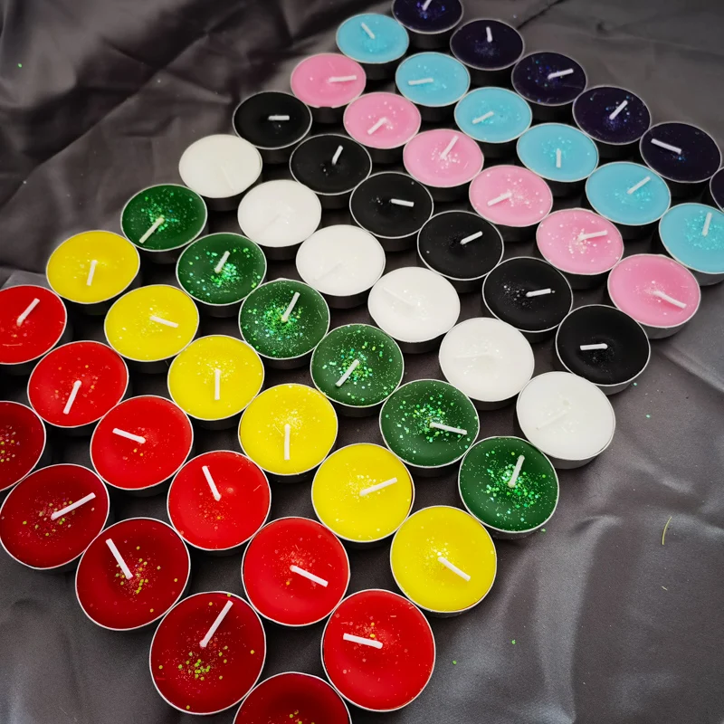 New Design Tea Light Candle High Quality 100% Paraffin Wax Colorful Candle Tealight - Buy Tealight Candle,Tea Candle,Wax Candle
