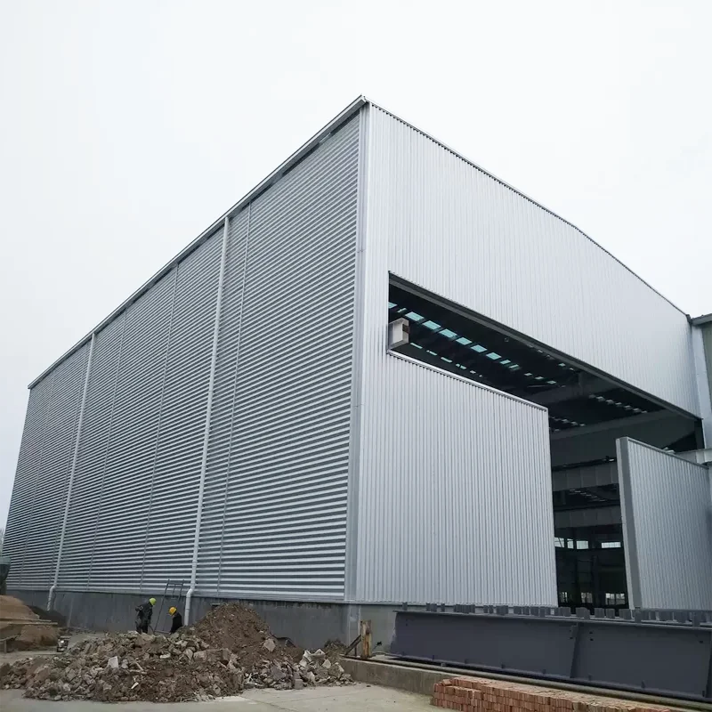 Peb TEKLA Industrial Metal Workshop Steel Structure Warehouse Workshop Building Colorful Cladding Roofing