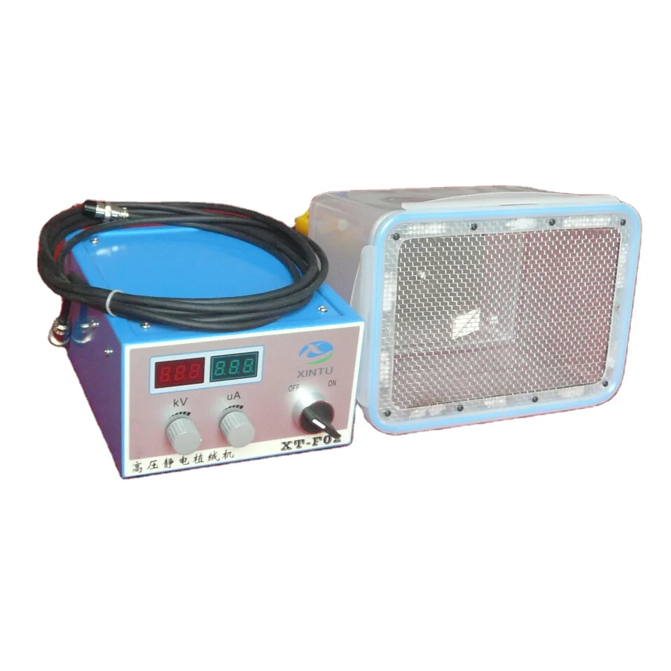 electrostatic flocking machine XT-F02 for Jewelry Box