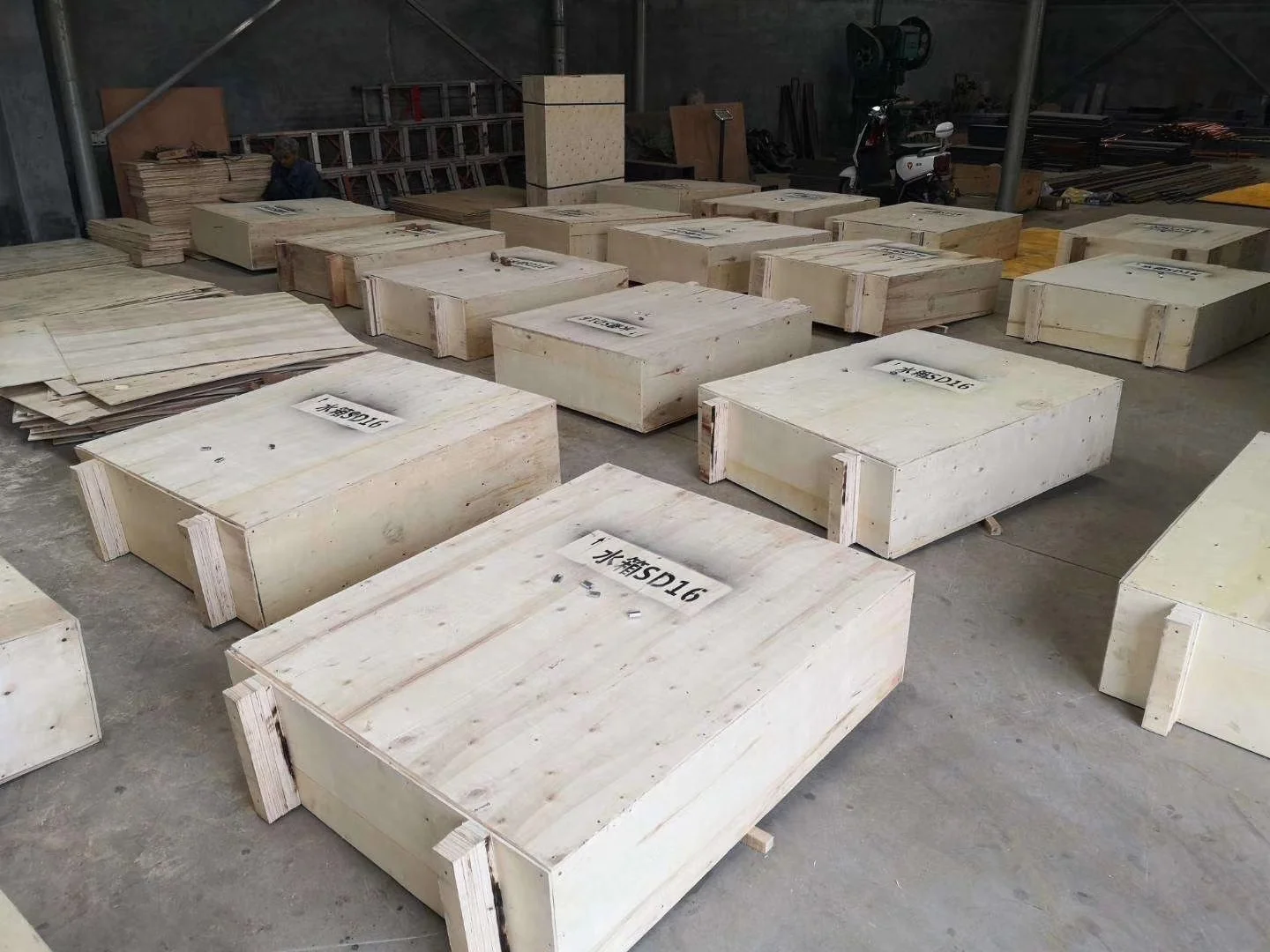 original radiator 16Y-03A-03000 for SHANTUI bulldozers SD16 spare parts