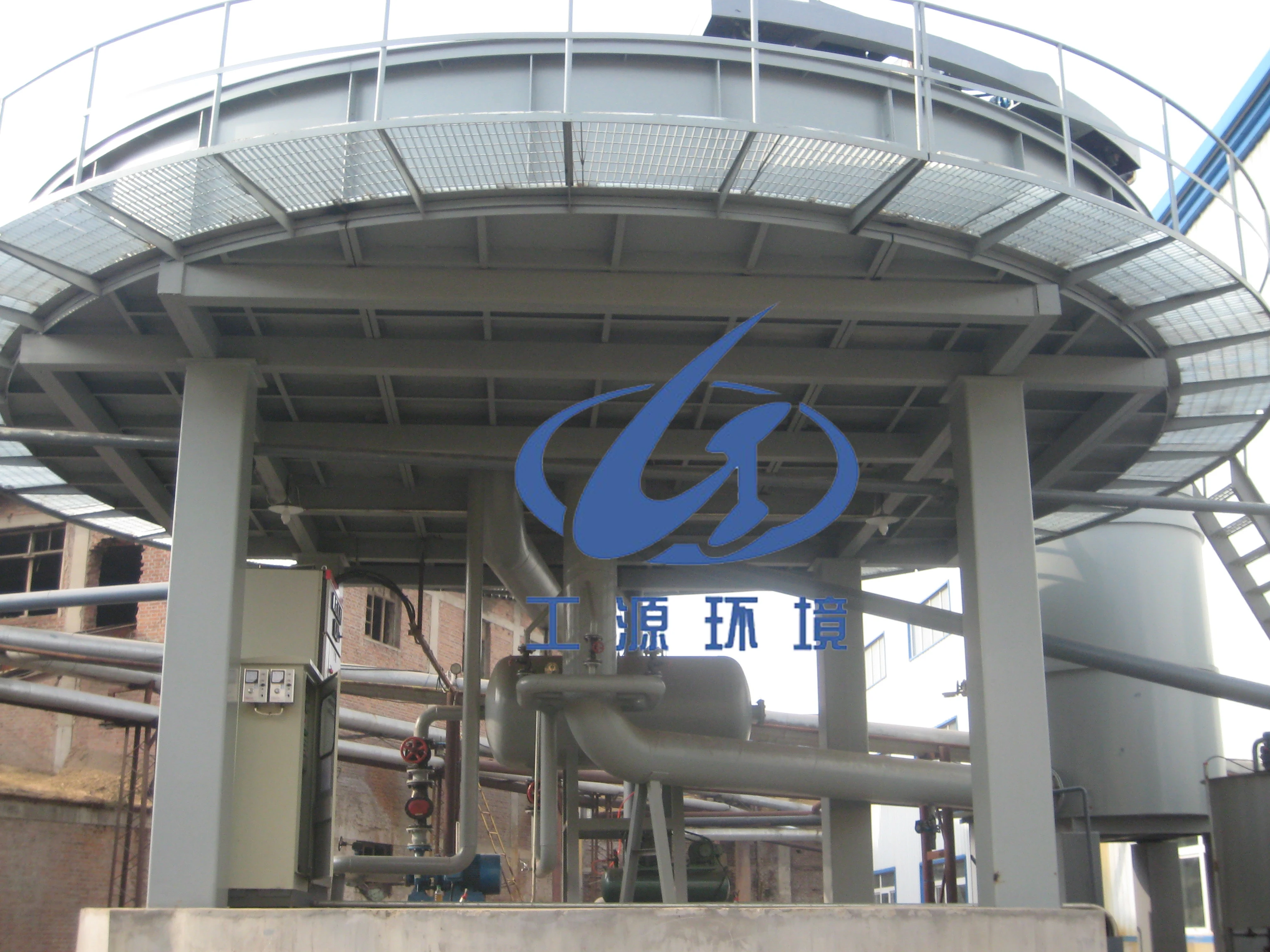 Circular dissolved air flotation with high efficiency Industrial sewage treatment equipment