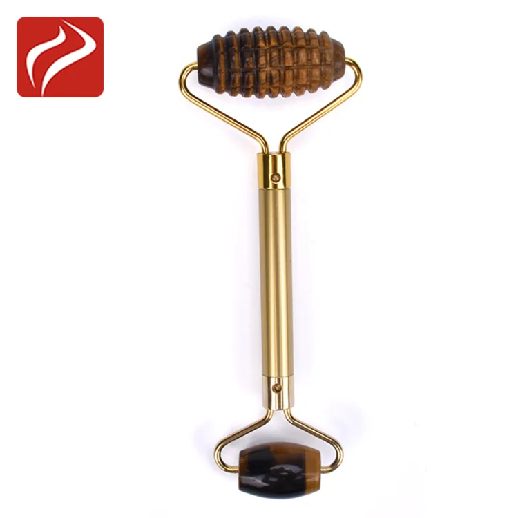 Hot Sell Beauty Anti Aging Massager Rose Quartz Pink Jade Roller for Face