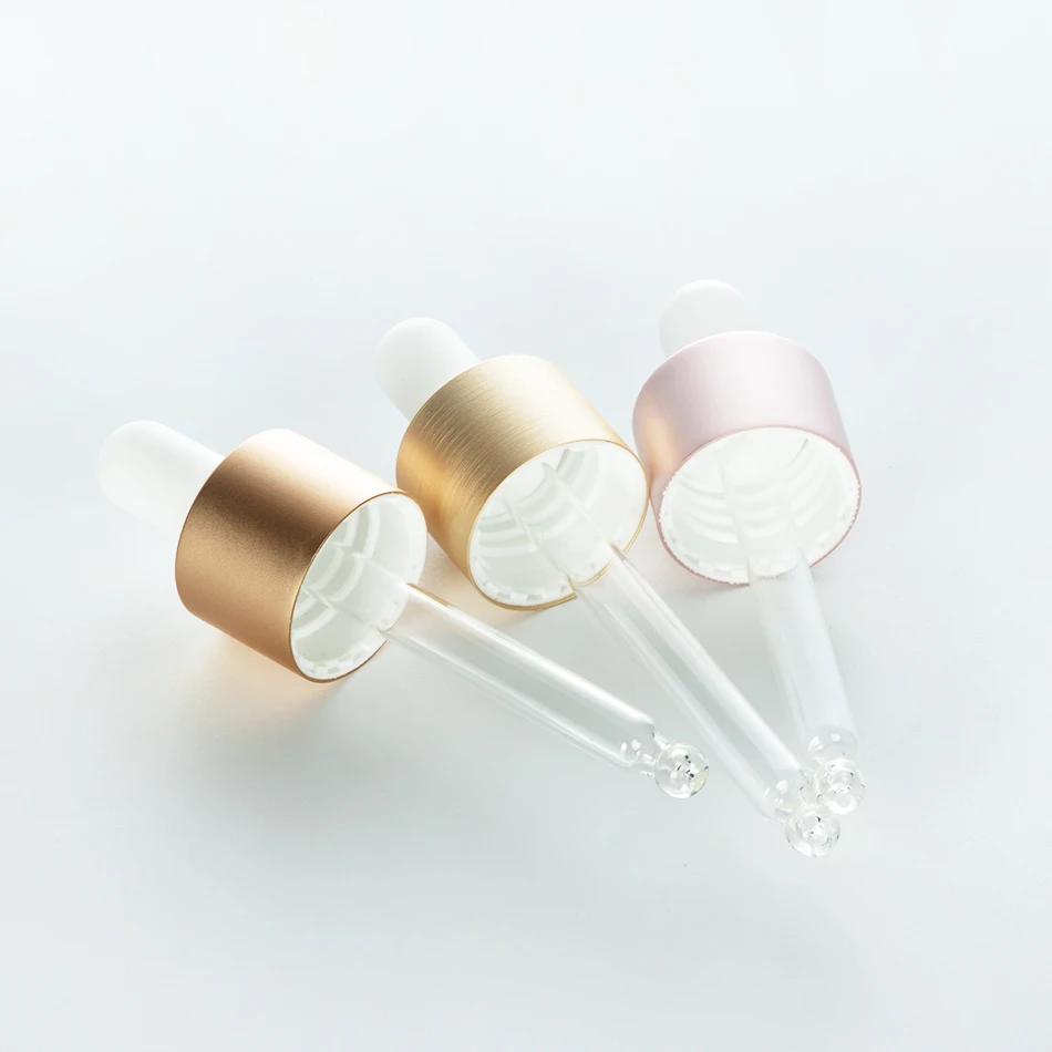 Square Plastic Pet Petg Thick Wall Press Dropper Bottle For Skin care Serum Hair Oil Bottles 30ml