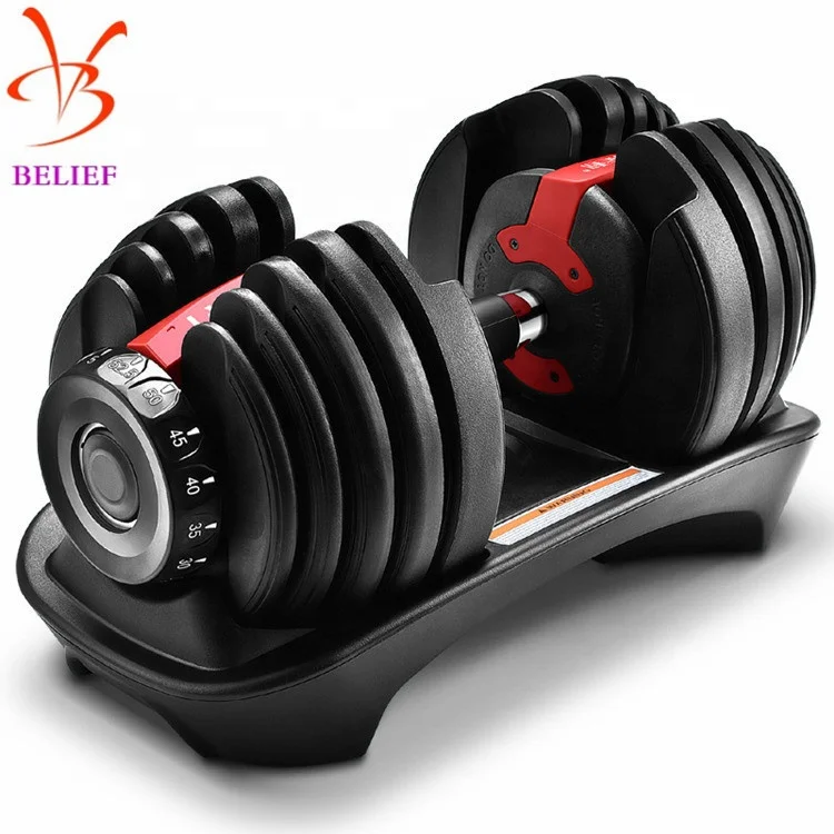Popular in 2024 Superior quality 40 kilograms adjustable dumbbell set dumbbells for sports