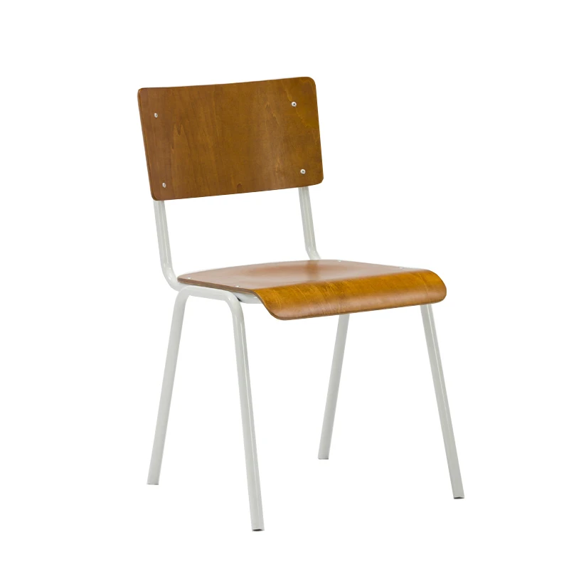 Лидер продаж на Amazon, современный дизайн, ресторанный Штабелируемый обеденный стул из бентового дерева, ламинированный стул из фанеры