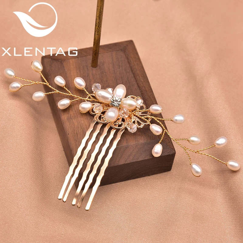 Hairpin New Vintage Hair Clip Set Natural Freshwater Pearl Clip For Women Hair Accessory Birthday Gift