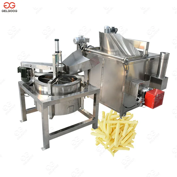 500KG/H Automatic Frozen Finger Chips Making Machine French Fries Processing Plant