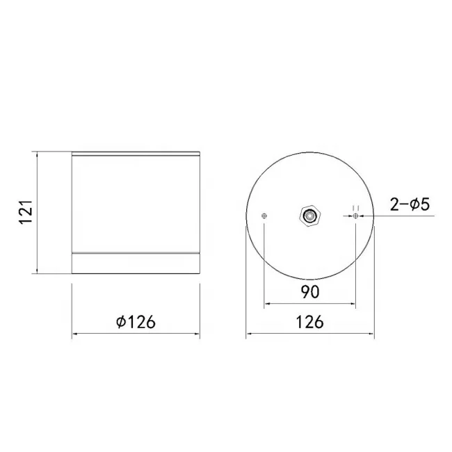 10-20W IP65 Die Cast Aluminum Outdoor Ceiling Surface Mounted LED Down Light