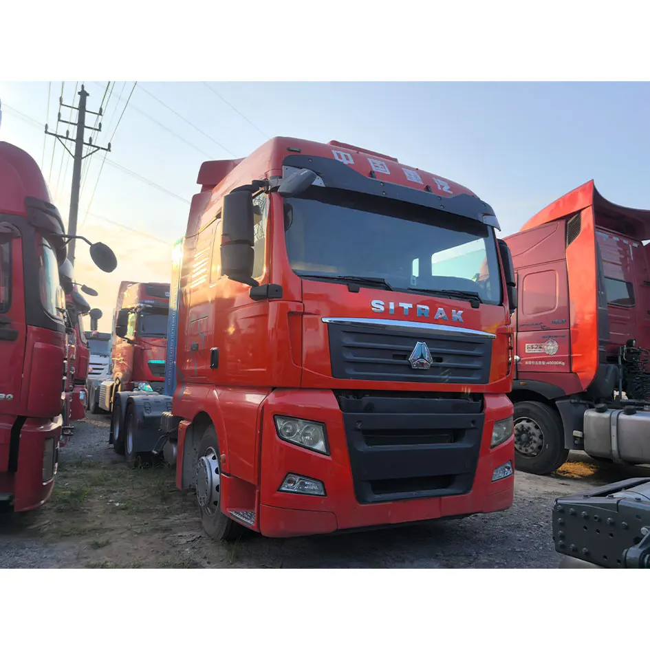 Лидер продаж Подержанный тракторный Грузовик sinotruk Howo 6x4 8x4 371HP 375HP 10 колес
