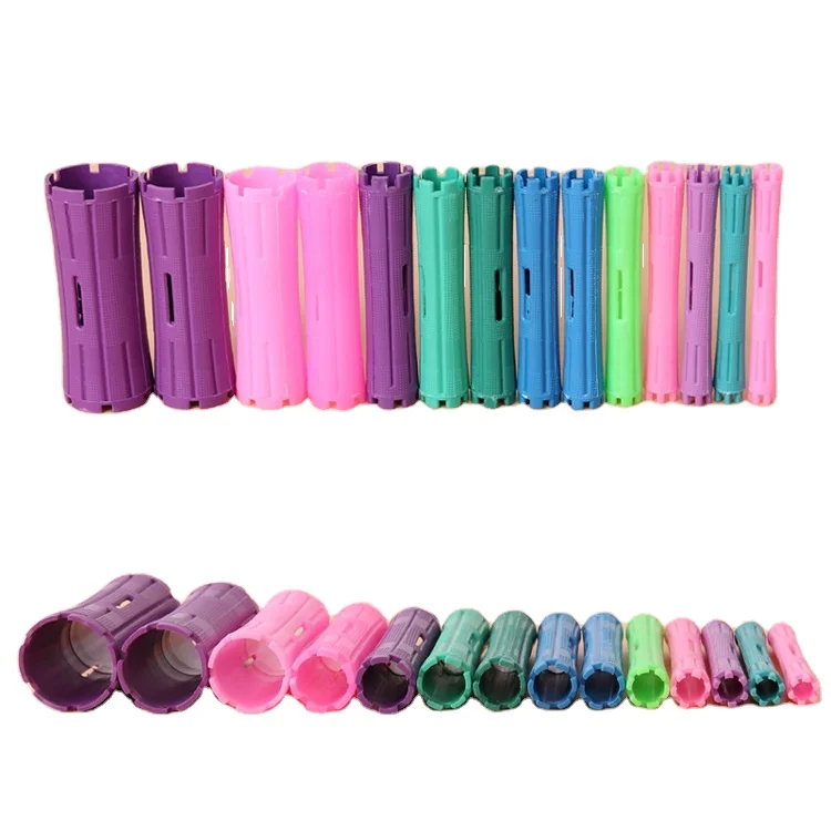 Barber Products Customize Cold Wave Rods Permanent Bar Plastic Rods Set Wave Fluffy Corn Hair Styling Toolsbarber tools